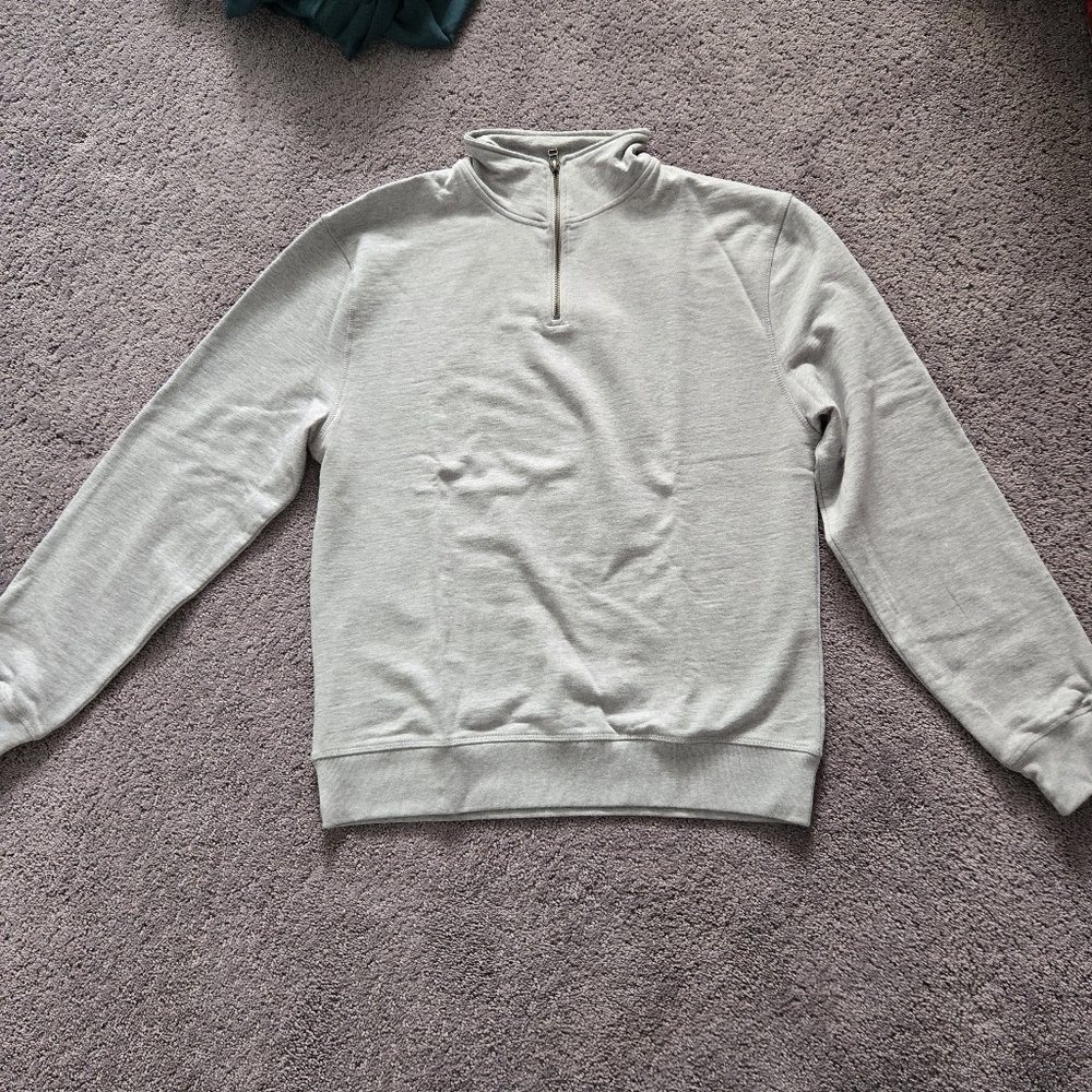 KOTN Grey Quarter Zip